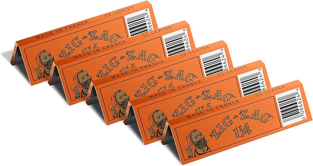 Papel para Fumar ZIG-ZAG ORANGE 1 1/4