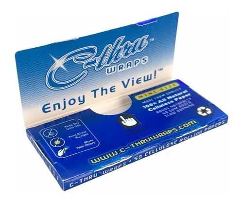 C-Thru Wraps Papel para fumar de celulosa