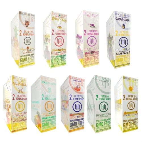 High Hemp Organic Wraps 2 piezas