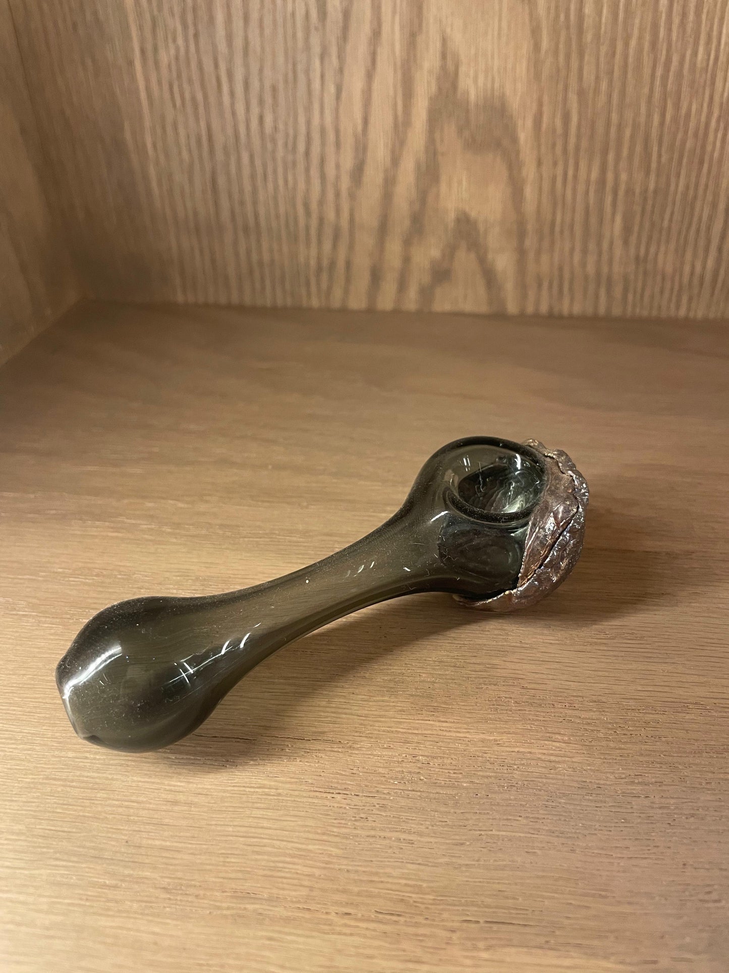 Pipa Artesanal de Vidrio con Bismuto