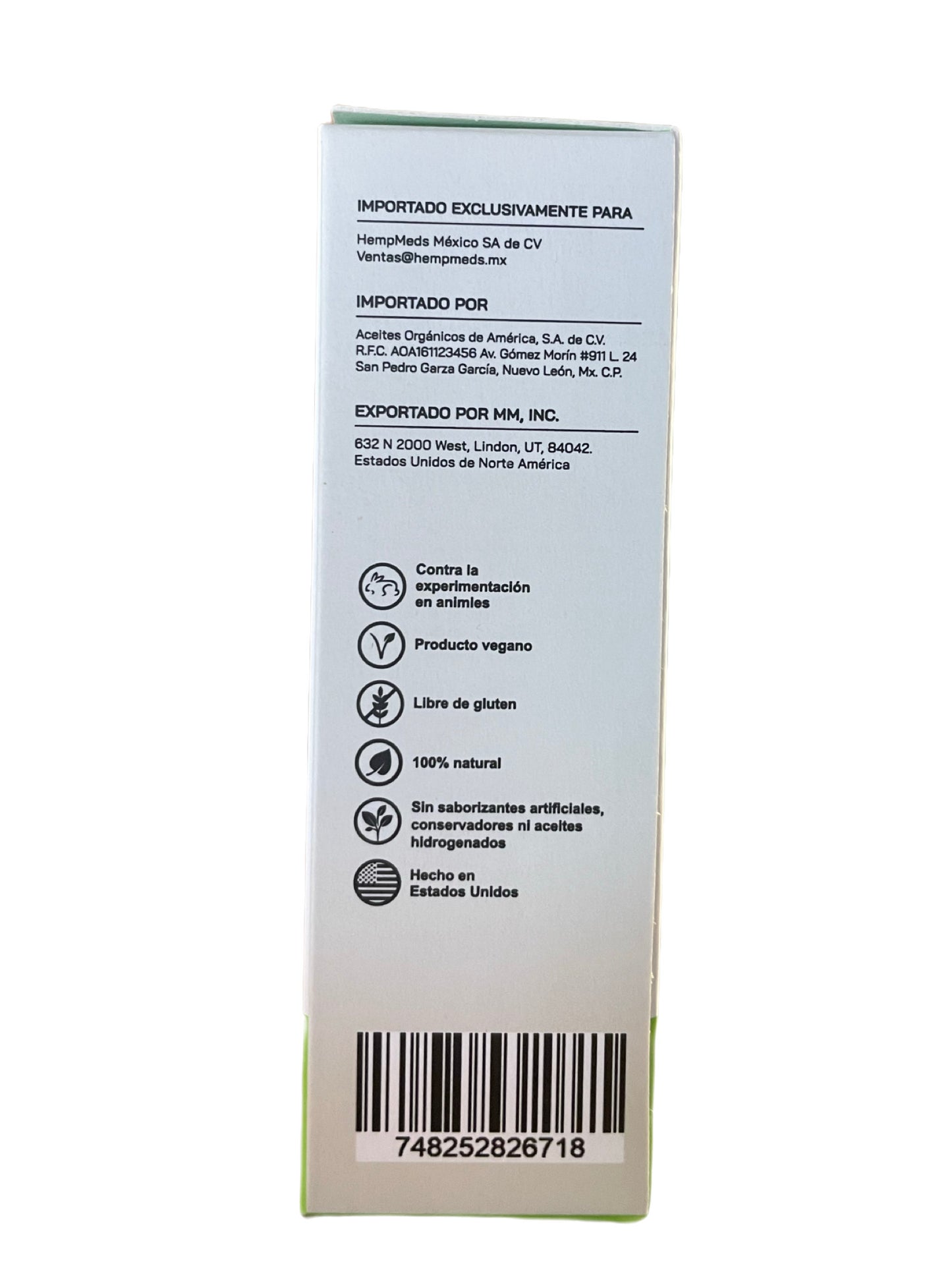Hempmeds RSHO Calm Support 100MG CBD 150MG CBN 30 ML