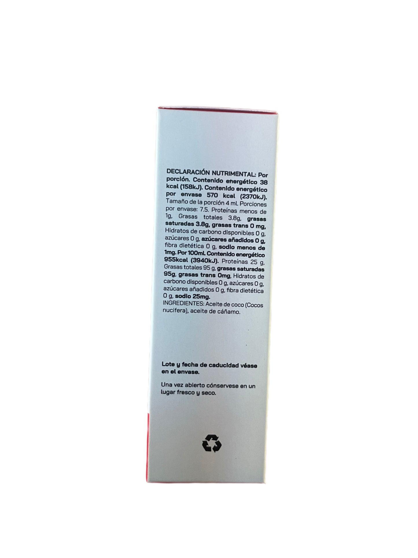 Hempmeds RSHO Focus Support 750mg CBD y 750mg CBG 30 ml