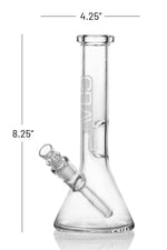 Bong GRAV SMALL CLEAR ROUND BASE WATER PIPE (20 CM)