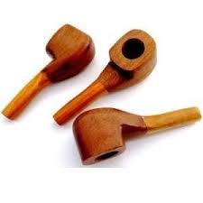 Pipa de Madera Chica (4 - 6 cm)