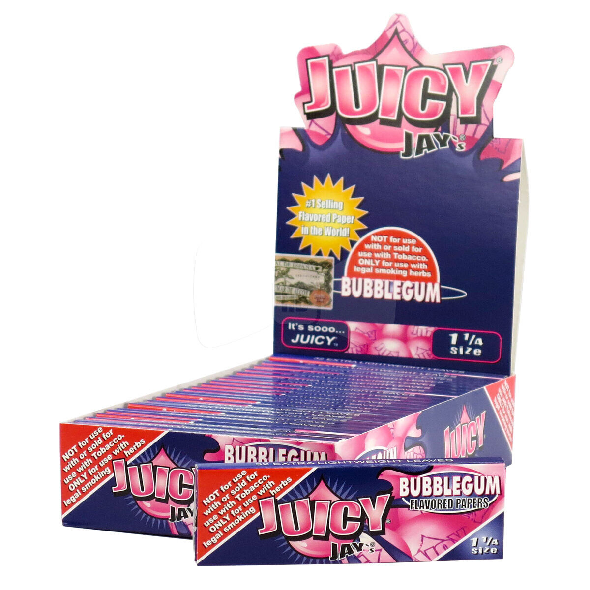Juicy Jay´s 1 1&4 Papel para fumar de sabores