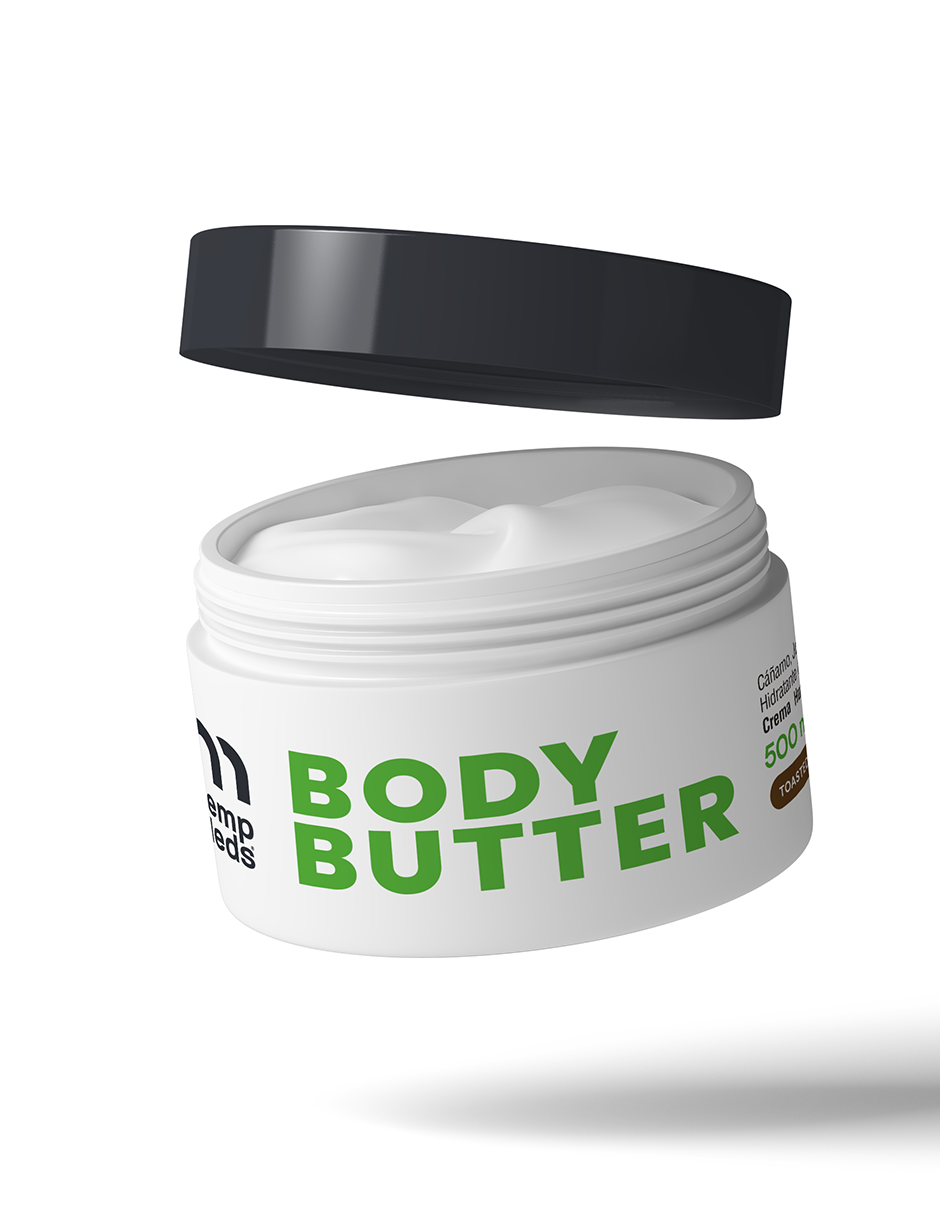 Body Butter Hempmeds 500mg CBD TOASTED COCONUT