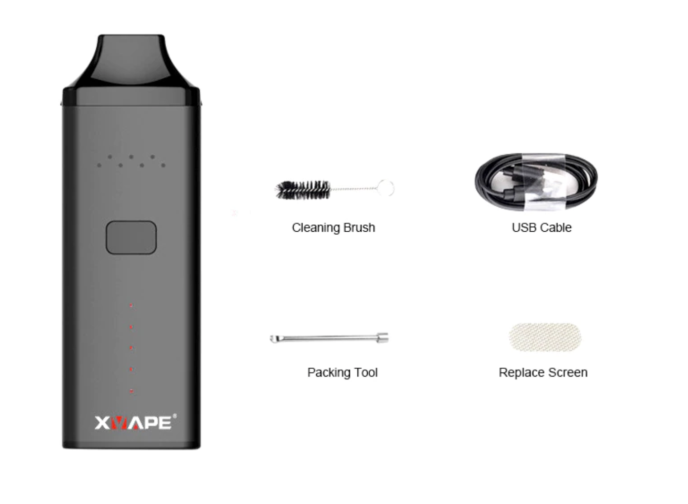 Vaporizador Herbal New Avant kit black