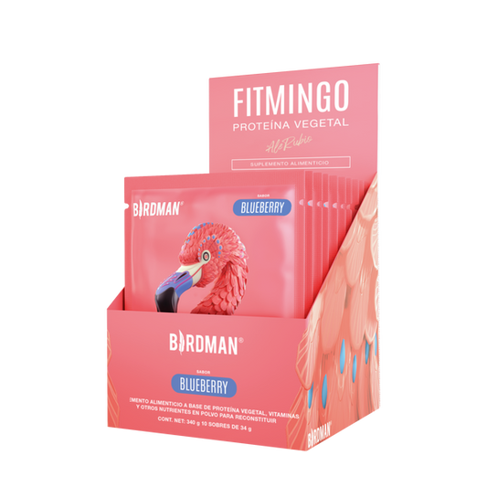Fitmingo Protein Blueberry 10 pack sobres
