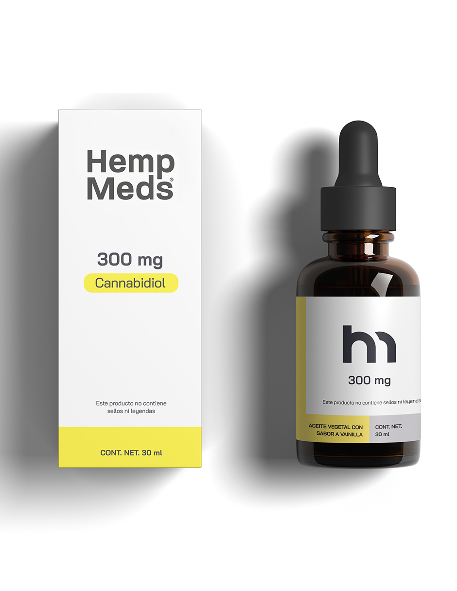 CBD HEMPMEDS 300MG 30ML VAINILLA