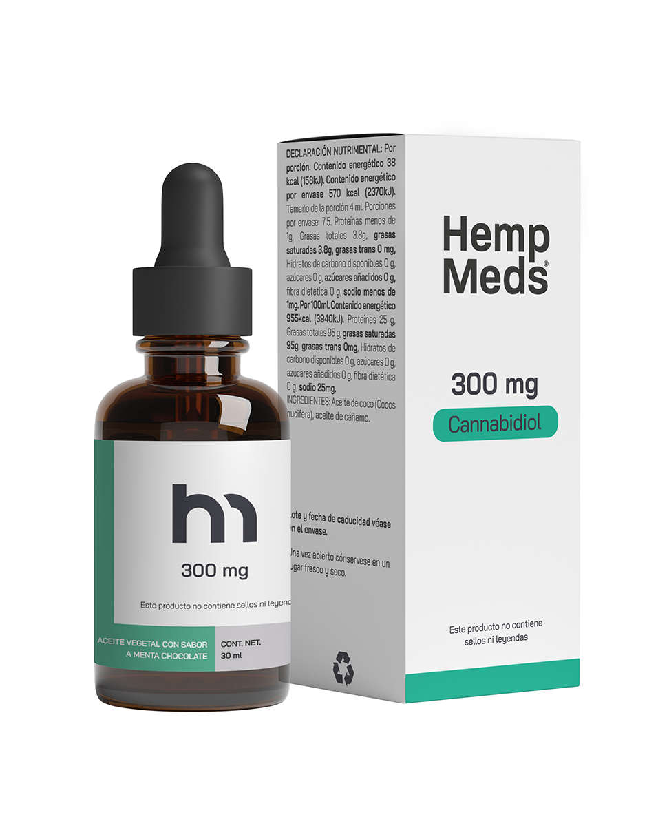 CBD HEMPMEDS 300MG 30ML CHOCOMENTA