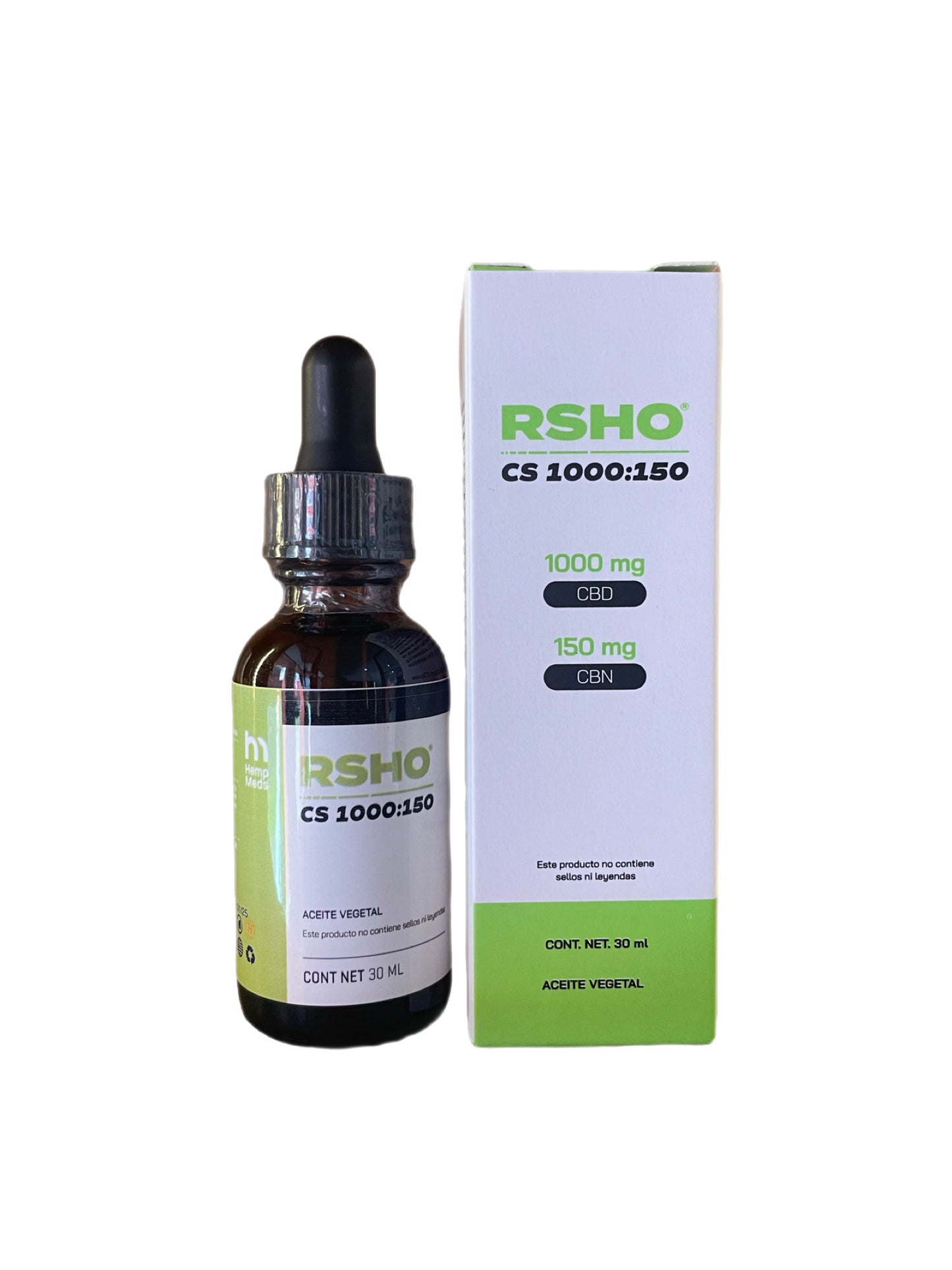 Hempmeds RSHO Calm Support 100MG CBD 150MG CBN 30 ML