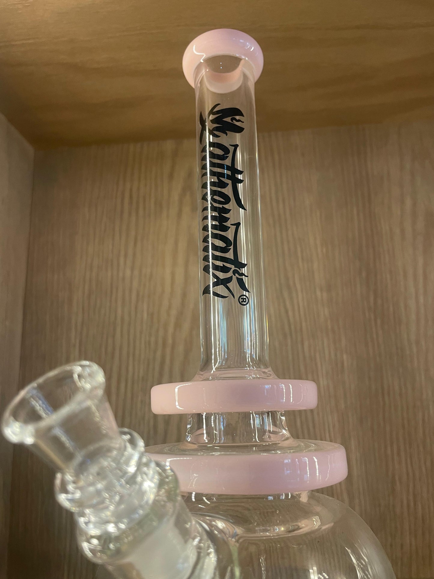 Bong de Vidrio Rosa Mathematix 29 CM