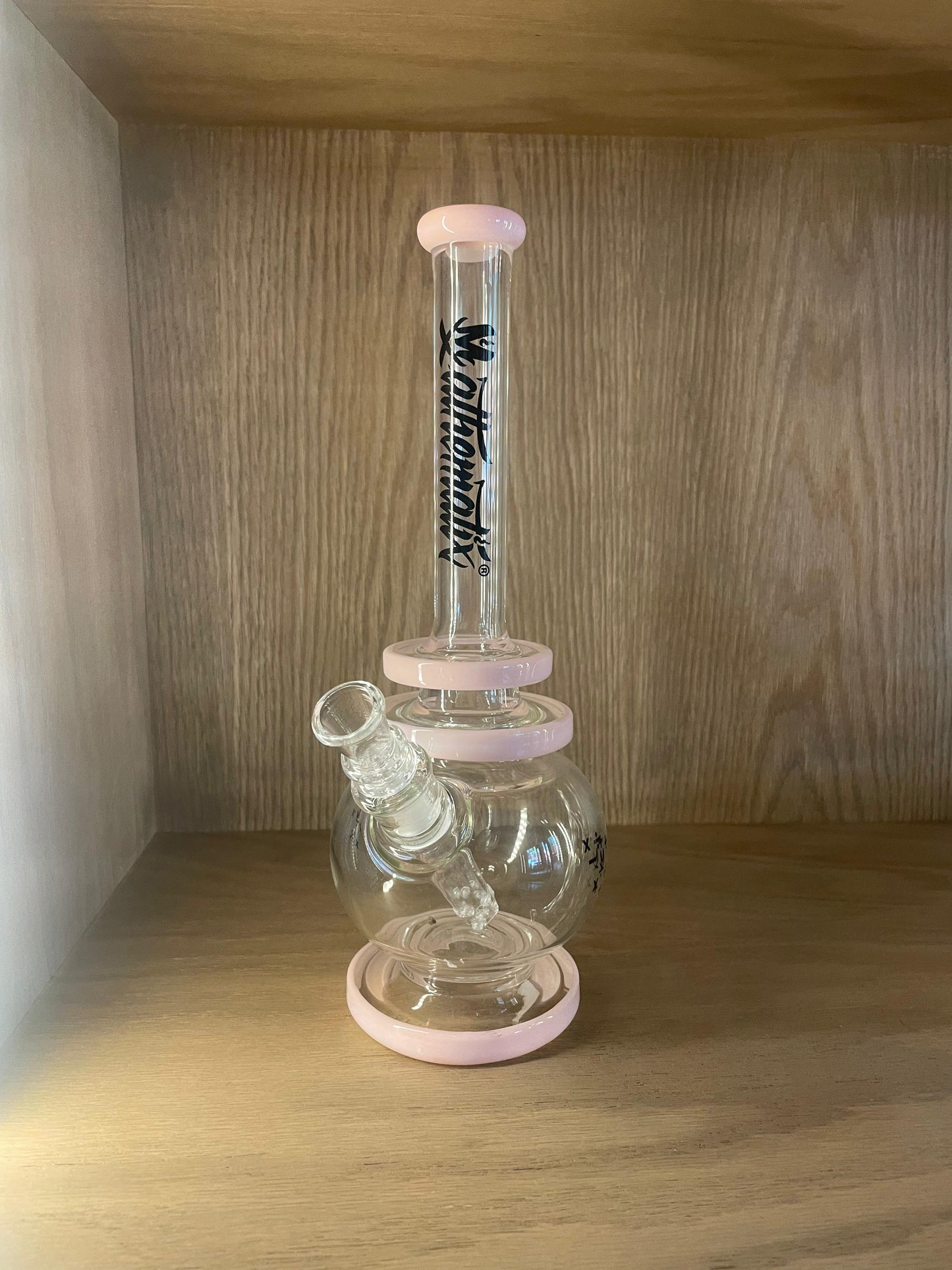 Bong de Vidrio Rosa Mathematix 29 CM