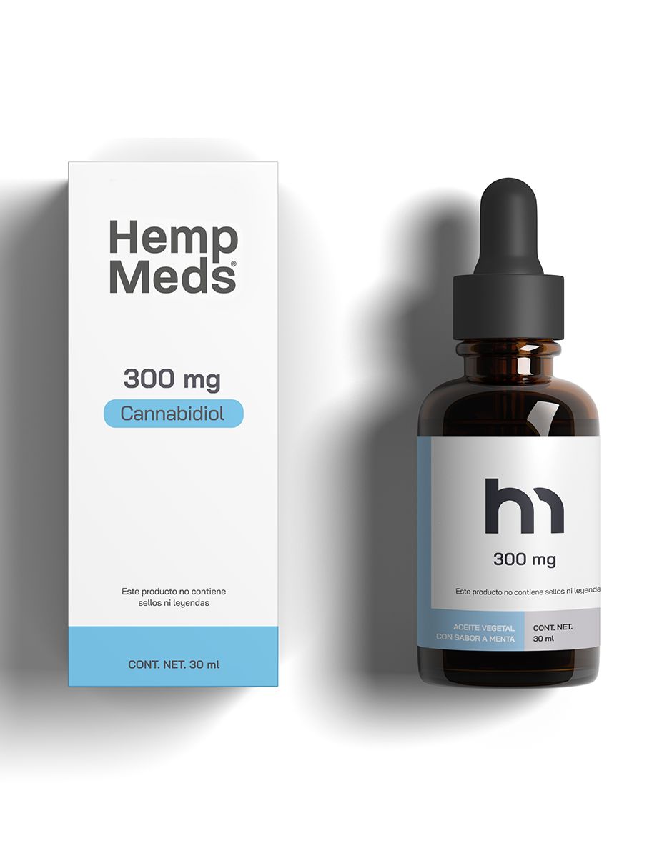 CBD HEMPMEDS 300MG 30ML MENTA