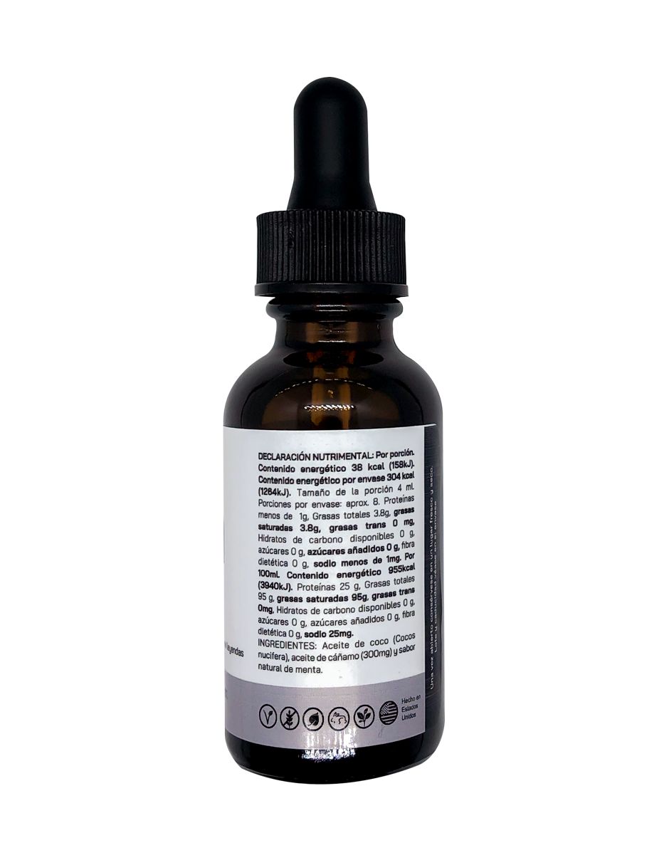 CBD HEMPMEDS 300MG 30ML MENTA