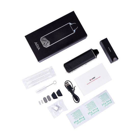 Vaporizador Herbal XVAPE ARIA Kit: Black