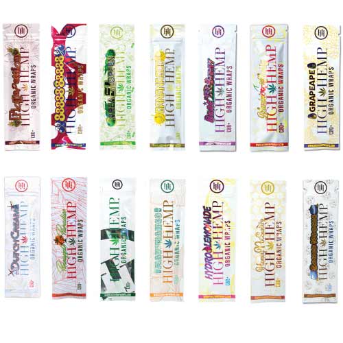 High Hemp Organic Wraps 2 piezas