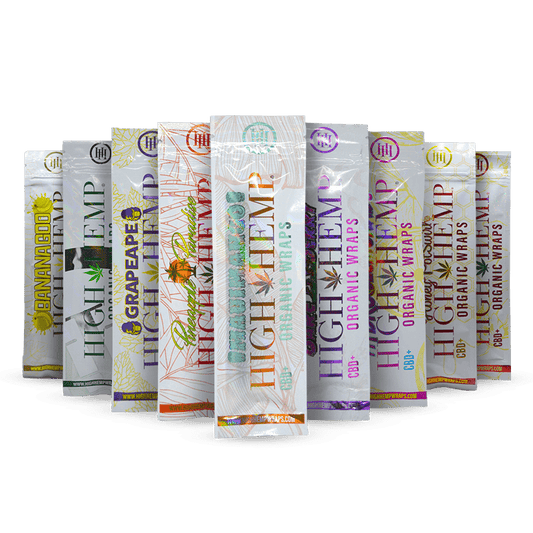 High Hemp Organic Wraps 2 piezas