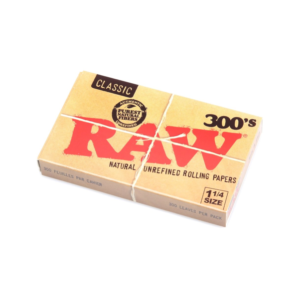 RAW Classic 300s 1 1/4 Rolling Paper