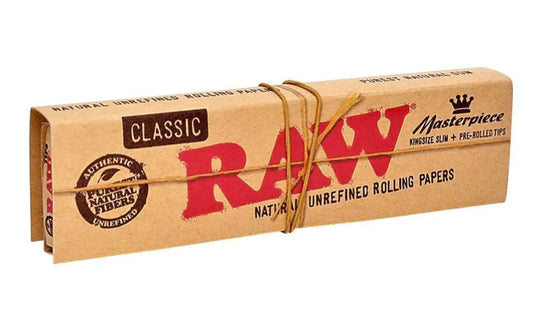 RAW Classic King Size + Tips Papel para fumar con filtros