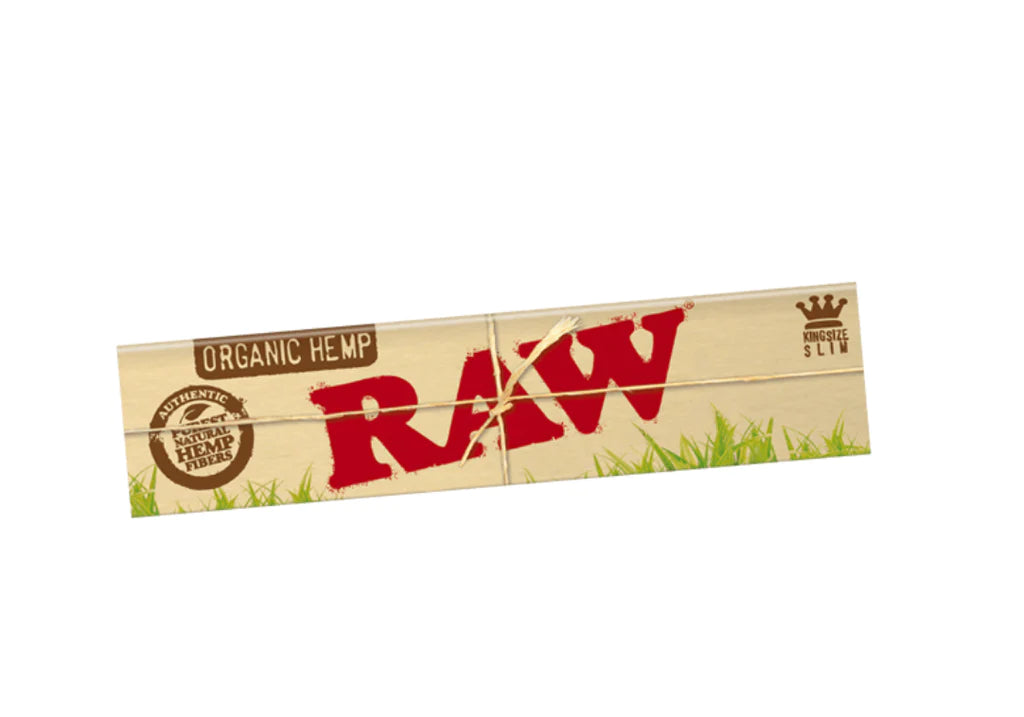 RAW Organic Hemp King Size Slim Papel para fumar de cañamo