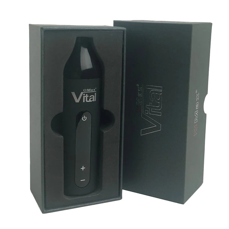 Vaporizador Herbal Xmax Vital Black Kit